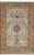 https://www.armanrugs.com/ | 4' 3" x 6' 6" Green Esfahan Hand Knotted Wool & Silk Authentic Persian Rug