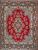 https://www.armanrugs.com/ | 9' 10" x 12' 8" Red Hand Knotted Authentic Kerman Persian Rug