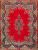 https://www.armanrugs.com/ | 9' 10" x 13' 3" Red Hand Knotted Authentic Kerman Persian Rug
