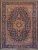 https://www.armanrugs.com/ | 10' 0" x 13' 4" Blue Esfahan Hand Knotted Wool Authentic Persian Rug