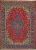 https://www.armanrugs.com/ | 9' 8" x 13' 5" Red Isfahan Hand Knotted Wool Authentic Persian Rug