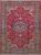 https://www.armanrugs.com/ | 8' 8" x 11' 8" Red Esfahan Hand Knotted Wool Authentic Persian Rug
