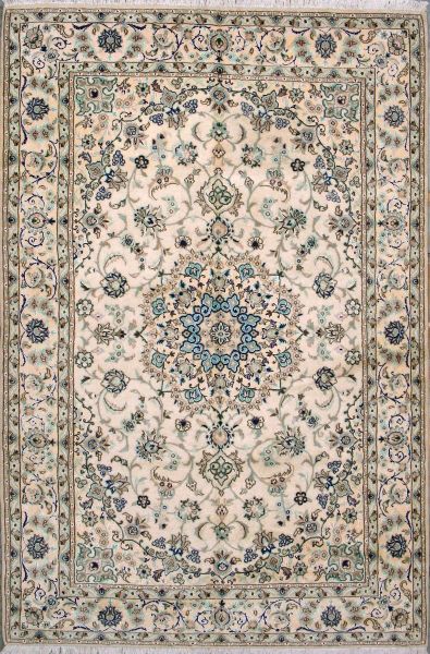 https://www.armanrugs.com/ | Nain 6' 4" x 9' 8"  Hand Knotted Wool Authentic Persian Rug